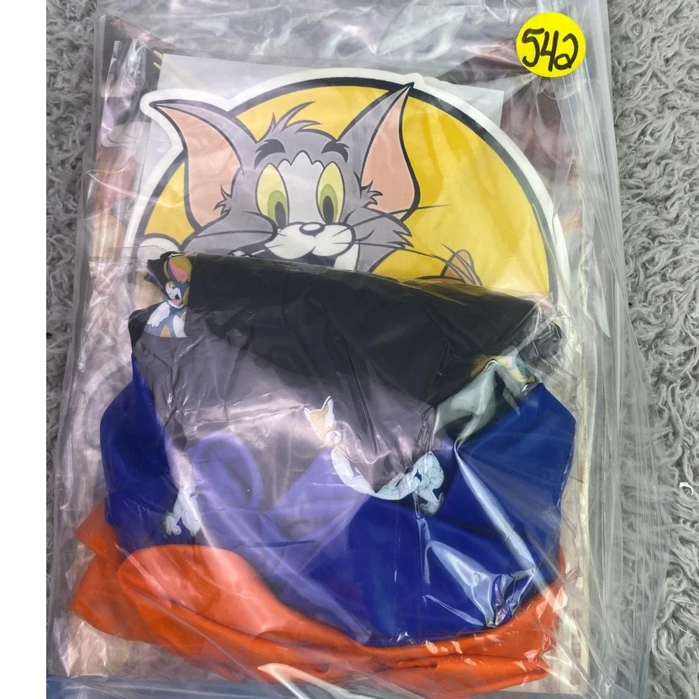 Tom‎ and Jerry Happy Birthday Banner Balloons Cake Topper Party Decor 42 PC NEW